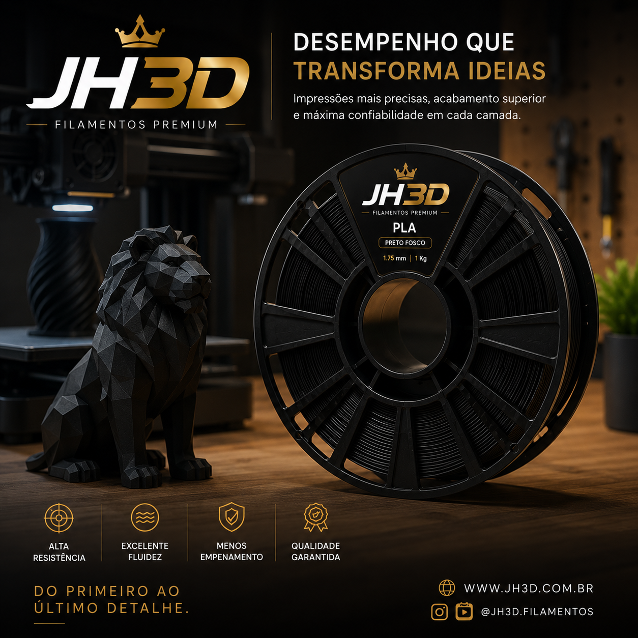 Carretel de filamento JH3D — imagem 2